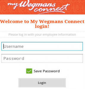 mywegmansconnect.com login